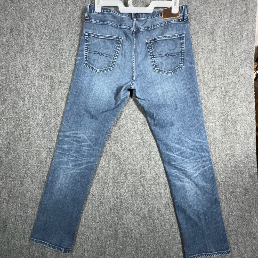 Lucky Brand 410 Athletic Fit Jeans Mens 34x34 Blue Medium Wash Denim 7MD10266 - Picture 2 of 15